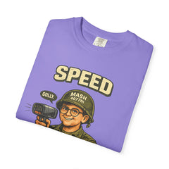 Speed Enforced By Radar T-Shirt — MASH 4077 Retro Traffic Cop Graphic Tee