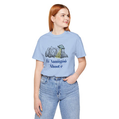 Éí Aanighóó Áhoolé Navajo The Truth Is Out There UFO Unisex Short Sleeve Tee