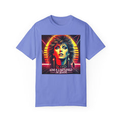 80s Music Love Is A Battlefield - Graphic Comfort Colors Garment Dyed Shirt
