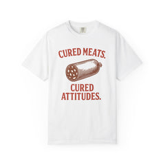 Cured Meats Graphic Tee - Funny Foodie Wear, Gift for Meat Lovers