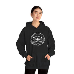 The Hideout Adventure Hoodie – Lake Ariel, PA Mountain Graphic Hooded Sweatshirt