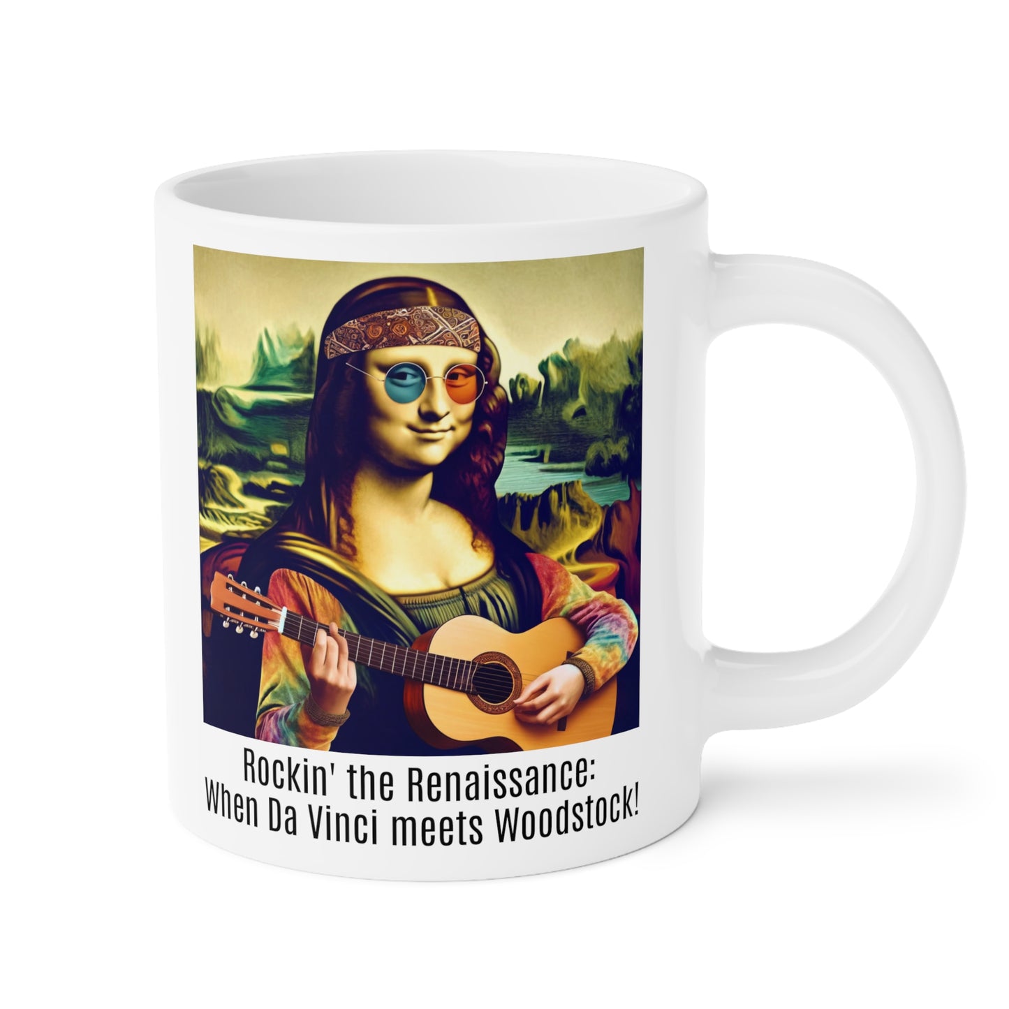 Mona Rocks The Rennaisance, Ceramic Mugs (11oz\15oz\20oz)