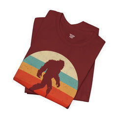 Retro Sunset Bigfoot Tee - Amputee Awareness T-Shirt