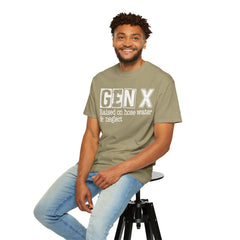 Raised on Hose Water and Neglect — Retro Graphic T-Shirt (Vintage Gift for Gen X)