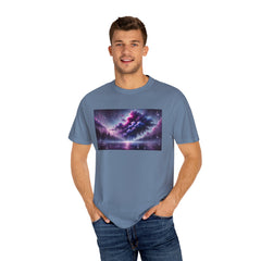 Prince Inspired Purple Rain Mural Graphic - Unisex Comfort Colors Shirt