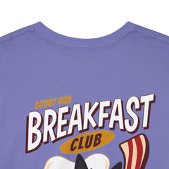 Breakfast Club Dog T‑Shirt — Retro Bacon & Eggs Graphic Tee