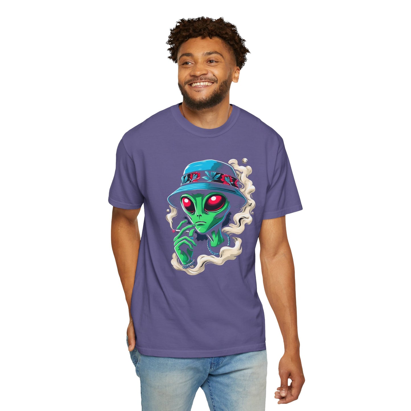 ALIEN WEED Vintage Style TShirt