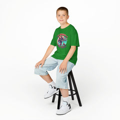 Graphic Kids Tee - Big Wheels Big Feels Elephant