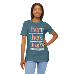 Grammar Teacher T-Shirt — "There, Their, They're" Funny Teacher Tee