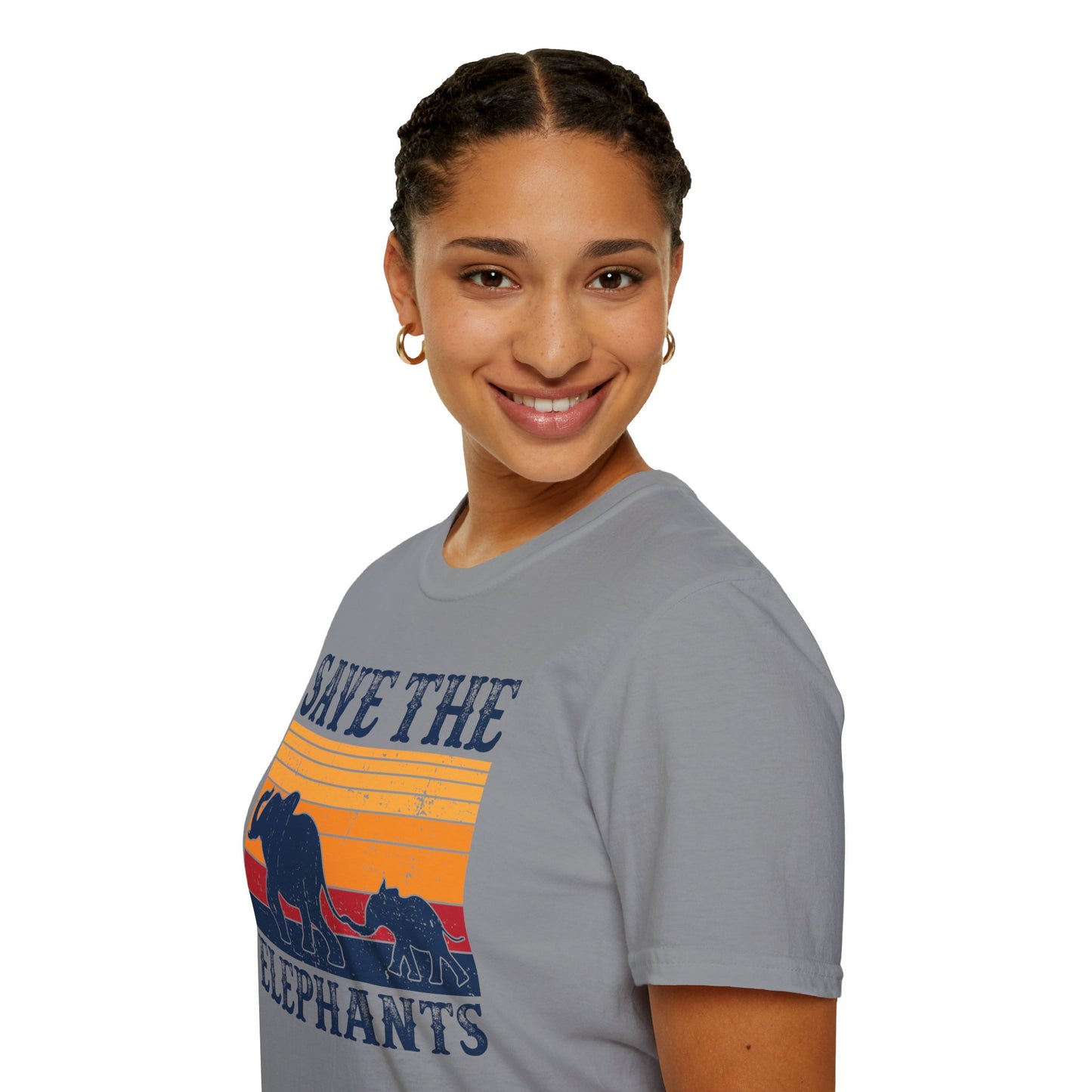 Save the Elephants Unisex Softstyle T-Shirt