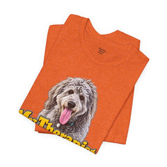 My Therapist Has A Wet Nose Personalized with your dog(s) image T-Shirt
