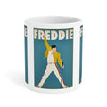 Freddie Mercury On Stage, Three Graphic Image Ceramic Mugs (11oz\15oz\20oz)