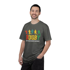 Rugby Players Rainbow Graphic T-Shirt