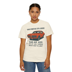 Retro Pontiac 1969 GTO Judge - Unisex Comfort Colors Garment Dyed T-Shirt