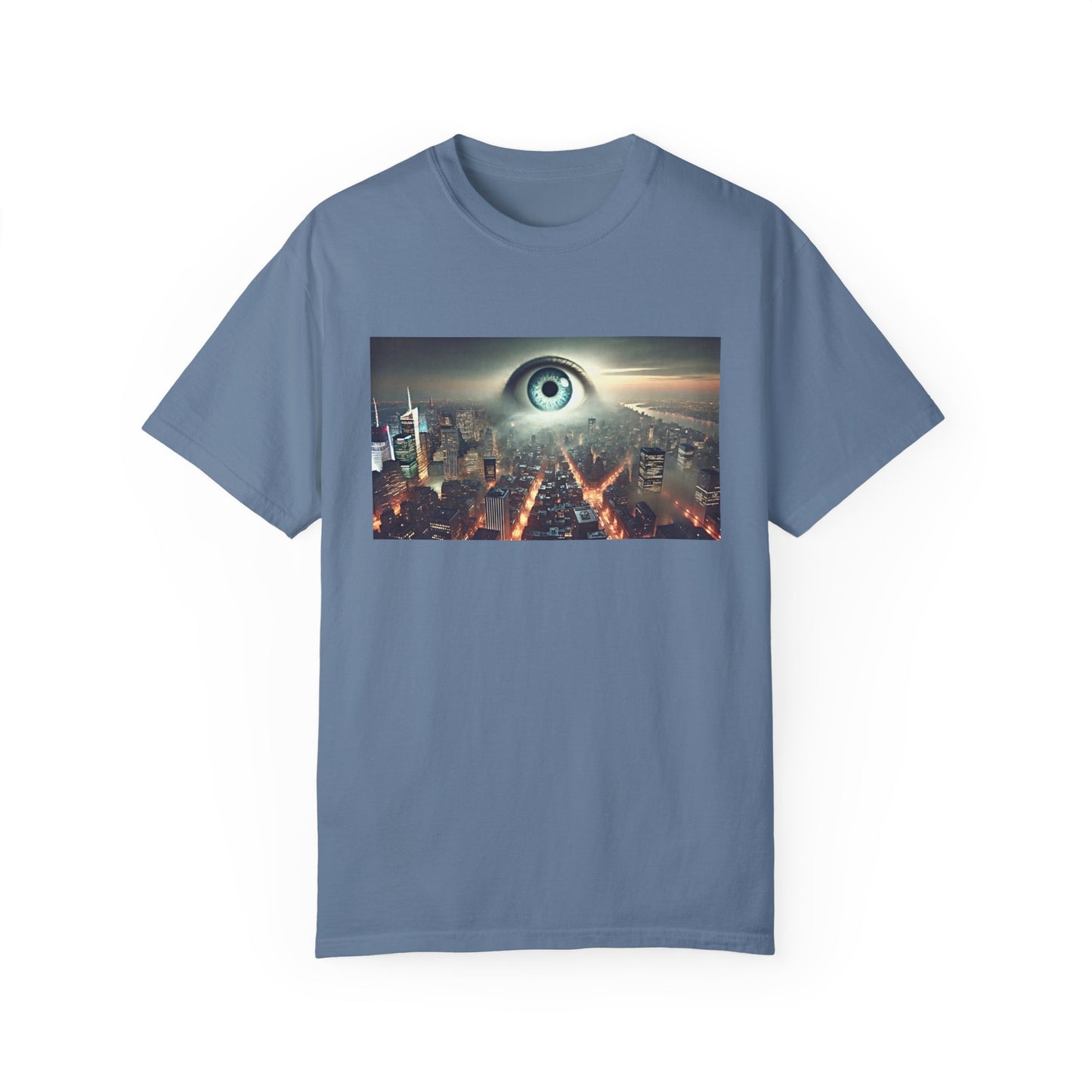 Alan Parsons Project Influenced Eye In The Sky Mural Graphic - Unisex Comfort Colors Shirt