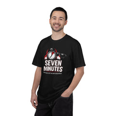 Seven Minutes Alarm Clock T-Shirt — Funny Resident Evil Retro Timer Graphic Tee