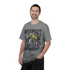 Respect the Locals T-Shirt — Sea Turtle Conservation Graphic Tee