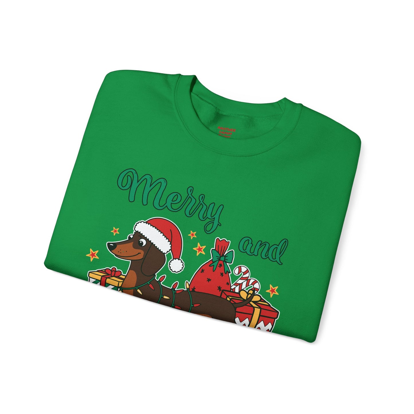 Dachsund Christmas - Unisex Heavy Blend™ Crewneck Sweatshirt