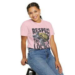 Respect the Locals T-Shirt — Sea Turtle Conservation Graphic Tee