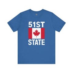 Short Sleeve Tee Canadian Humor Shirt 51st State