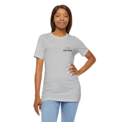 Dog Mom T-Shirt — Personalized Your Dog Image  Tee (Custom Name)