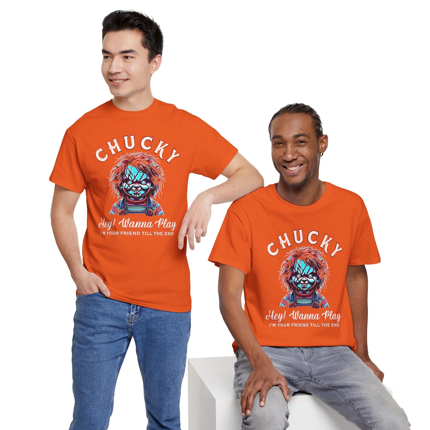 Chuck The Man Child - Unisex Heavy Cotton Tee