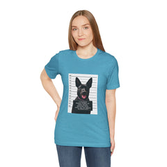 K9 Mugshot Personalized with your Dog T-Shirt