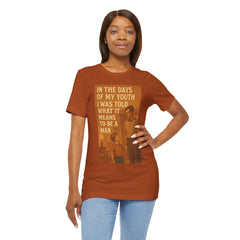 In The Days Of My Youth I Was Told What It Means To Be A Man Short Sleeve Tee - Get The Led Out, Zeppelin Inspirational Nature Design