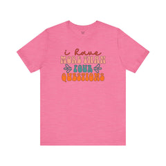 Groovy Four Questions Passover Unisex Tee