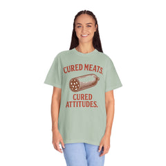 Cured Meats Graphic Tee - Funny Foodie Wear, Gift for Meat Lovers