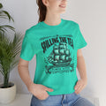 Spilling The Tea Since 1773, Sailing Ship Graphic, Unisex Jersey Short Sleeve Tee