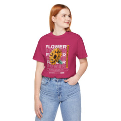 Flower Power Tee - Unisex Jersey Short Sleeve Tee