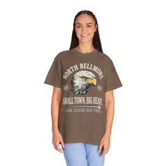 Your Home Town Personalized Eagle T‑Shirt — "Small Town, Big Heart"