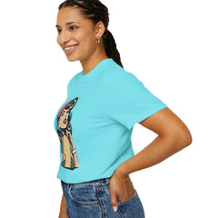 Pop Art Pinup Girl Comfort Colors T-Shirt