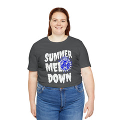 Summer Meltdown Graphic Tee — "Summer Melt Down" Sun Design