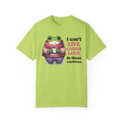 Vintage Style Funny Frog Tshirt  - Stylish Unisex T Shirt