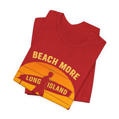 Camp Hero Beach Vibes Unisex Tee - Surf's Up Long Island | Summer Shirt