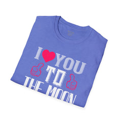 Valentines Day - European Printed Unisex Softstyle T-Shirt, I Love You Shirt,Romantic gift, gift for her, gift for him, couples t-shirt,Love