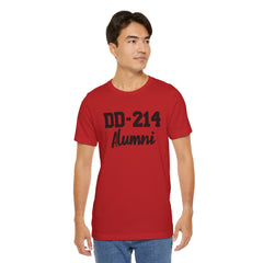 DD-214 Alumni Tee — Military Service Veteran Tribute T-Shirt