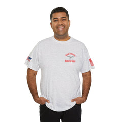 SUBMARINER RED Friday T Shirt with Fouled Anchor, American Flag, FBM / Boomer Silhouette. Remember Everyone Deployed, Dolphins