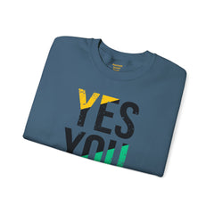 YES YOU CAN - Unisex Heavy Blend™ Crewneck Sweatshirt