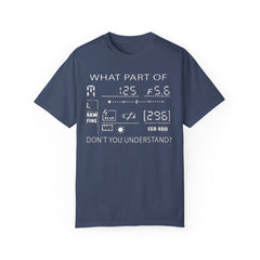 CAMERA DISPLAY, Graphic Unisex Garment-Dyed T-shirt