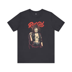 Punk Rock Riot Girl - Unisex Jersey Short Sleeve Tee
