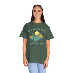Great Smoky National Park National Park Graphic, Comfort Colors Soft Relaxed Fit Unisex Garment-Dyed T-shirt