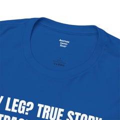 Amputee Exploding JetPack Humor - Unisex Garment-Dyed T-shirt