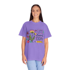 Floral Teacher T-Shirt - Comfort Colors Soft