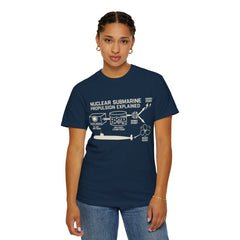 Nautical Science T-Shirt, Unisex Graphic Tee, Marine Themed Apparel, Gift for Engineers, Submarine Enthusiast Shirt, Casual Wear