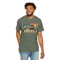 Ventura Highway Driving America Graphic Comfort Colors Unisex Garment Dyed T-shirt