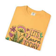 Floral Teacher T-Shirt - Comfort Colors Soft