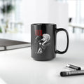 Billy Idol Graphic - Black Mug (11oz, 15oz)